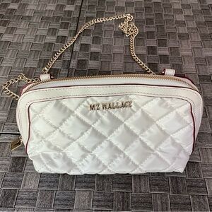 MZ Wallace Emily Crossbody Pearl Metallic